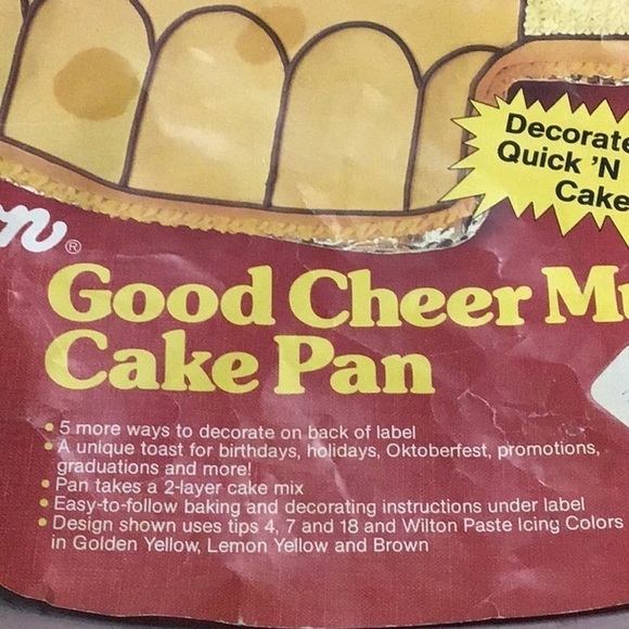 VINTAGE Wilton Good Cheer Mug cake pan - Picture 4 of 11